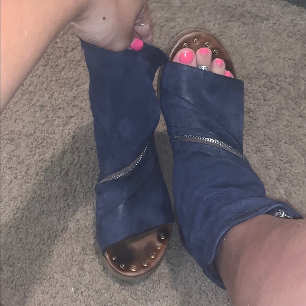 A.S. 98 navy sandals